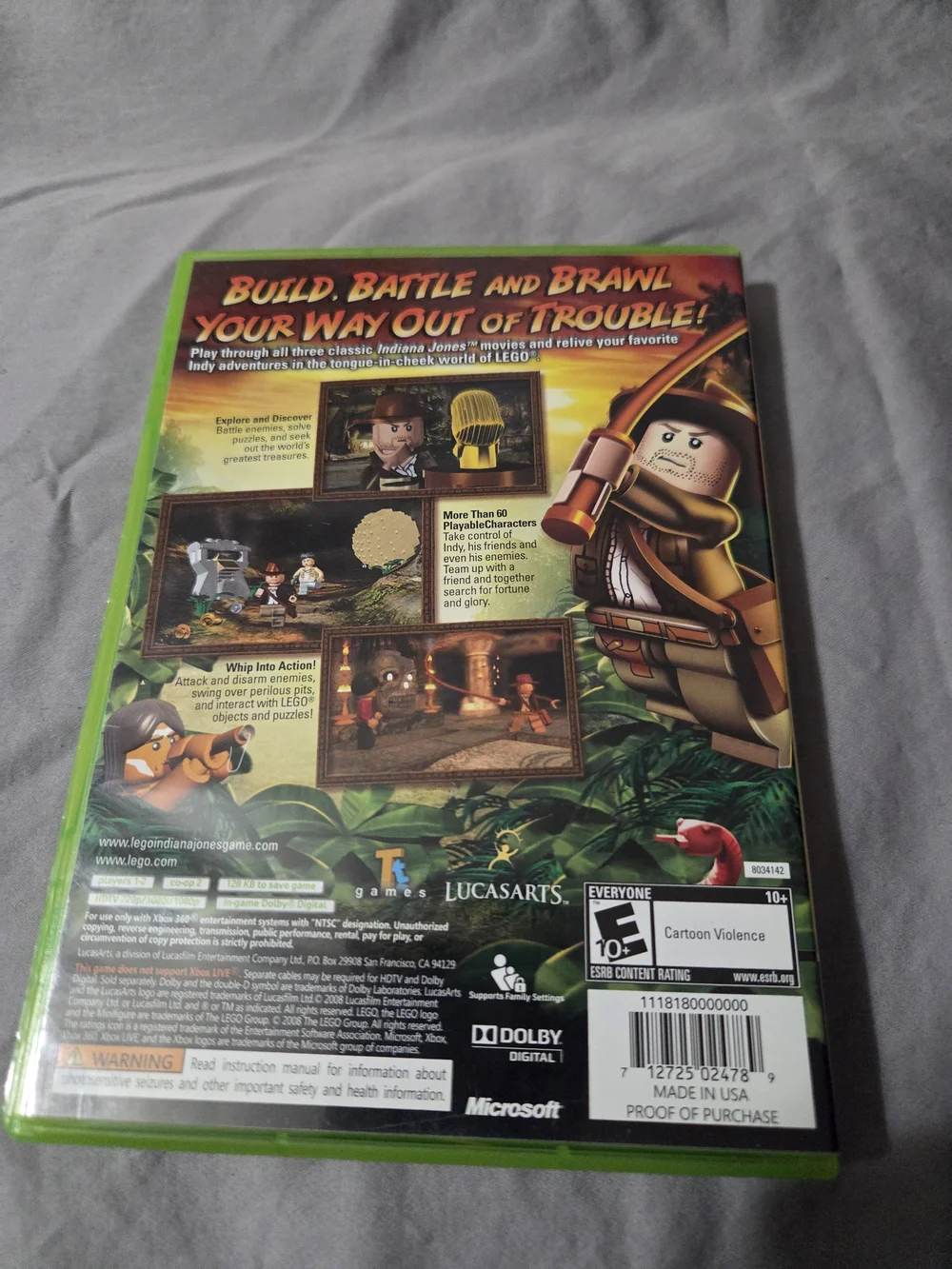 LEGO Indiana Jones: The Original Adventures - Xbox 360 (Green) by LEGO
